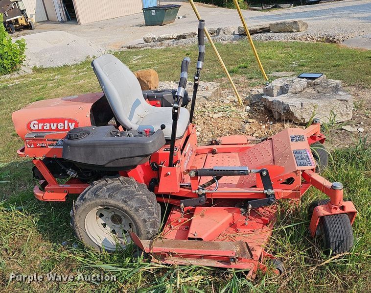 image for item EJ5782 Gravely 992020 ZTR lawn mower