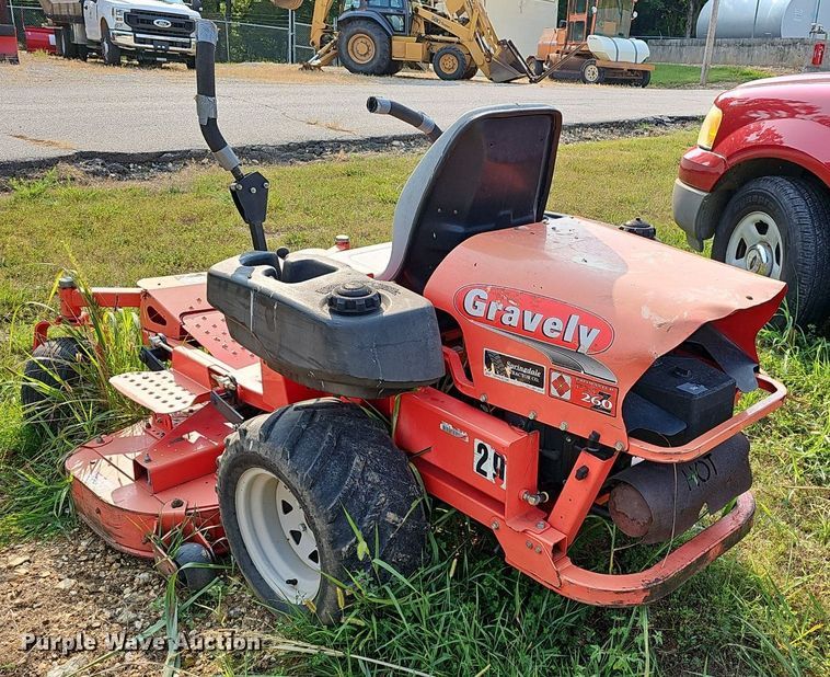 image for item EJ5782 Gravely 992020 ZTR lawn mower