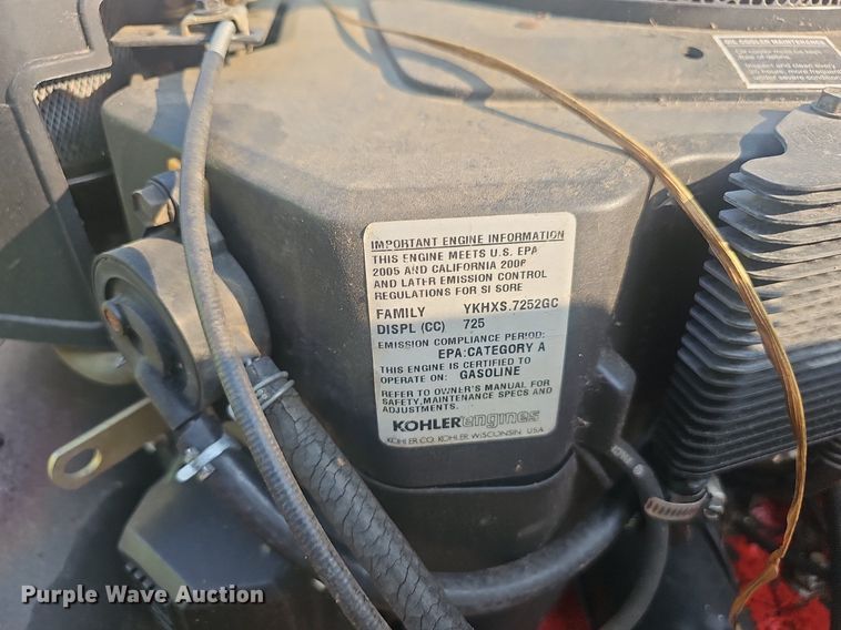 image for item EJ5782 Gravely 992020 ZTR lawn mower