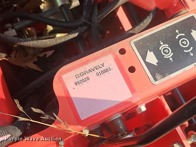 image for item EJ5782 Gravely 992020 ZTR lawn mower