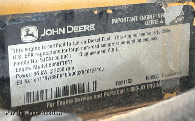 image for item EK3018 2005 John Deere  710G backhoe