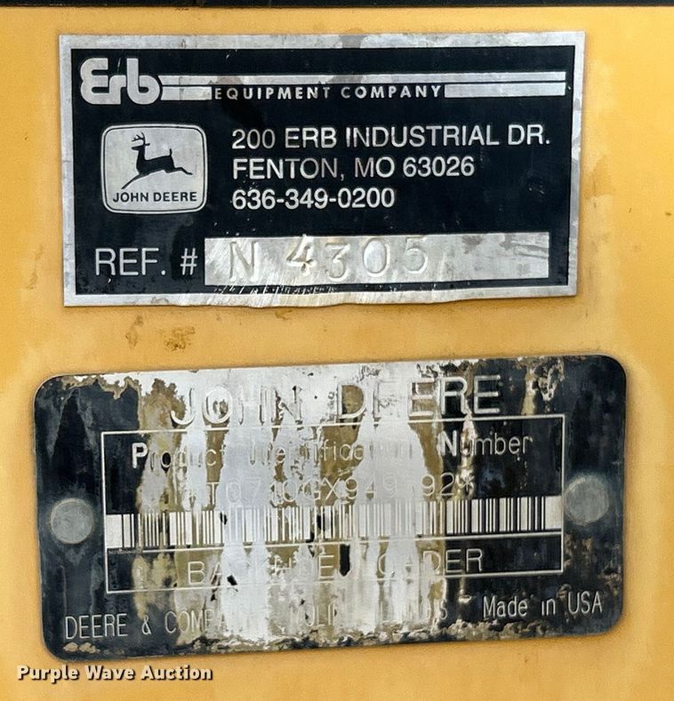 image for item EK3018 2005 John Deere  710G backhoe