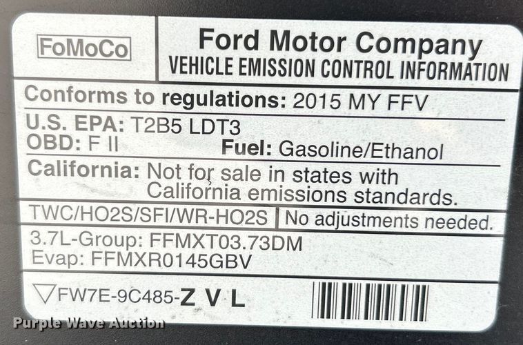 image for item EK3022 2015 Ford Explorer SUV