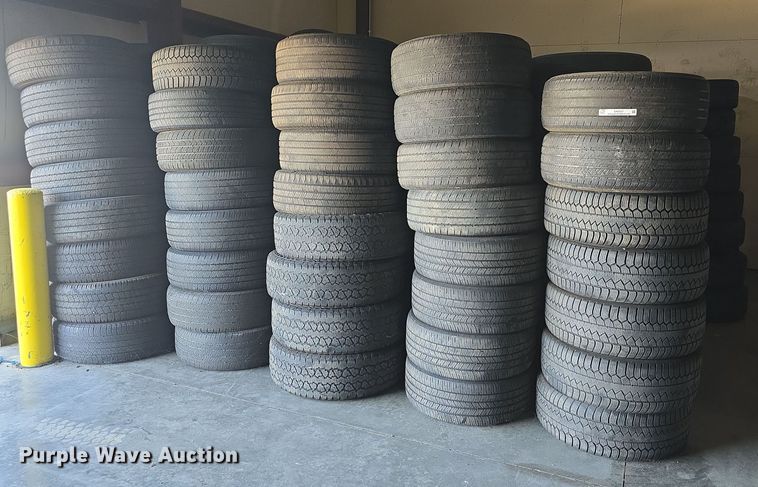 image for item EK6257 Approximately 250 tires