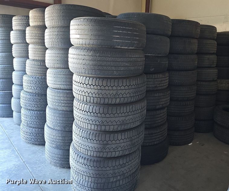 image for item EK6257 Approximately 250 tires