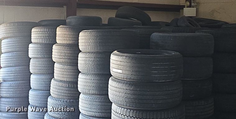 image for item EK6257 Approximately 250 tires
