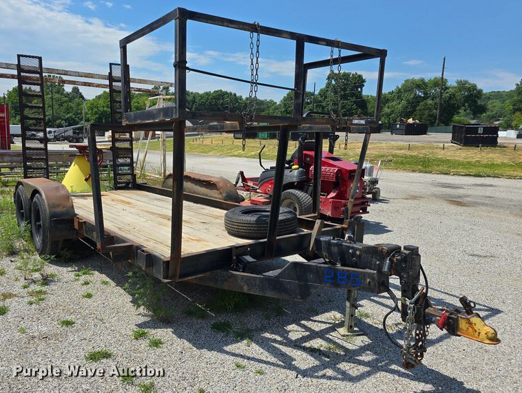 image for item EK6260 1994 Cronkhite  equipment trailer