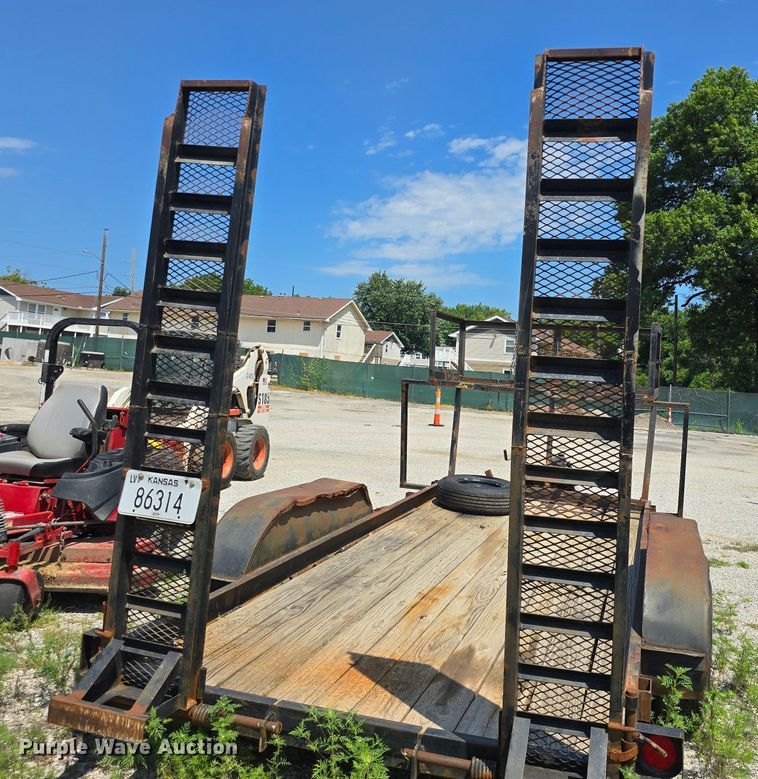 image for item EK6260 1994 Cronkhite  equipment trailer