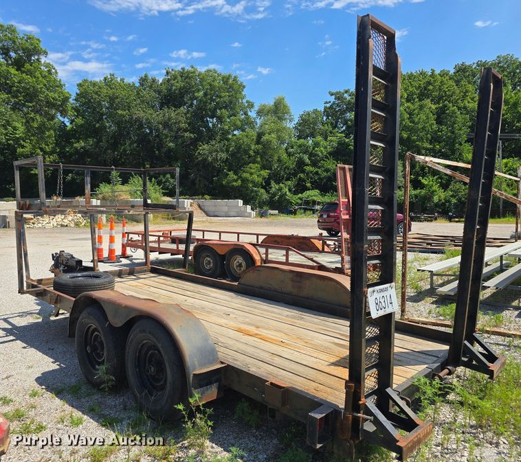 image for item EK6260 1994 Cronkhite  equipment trailer