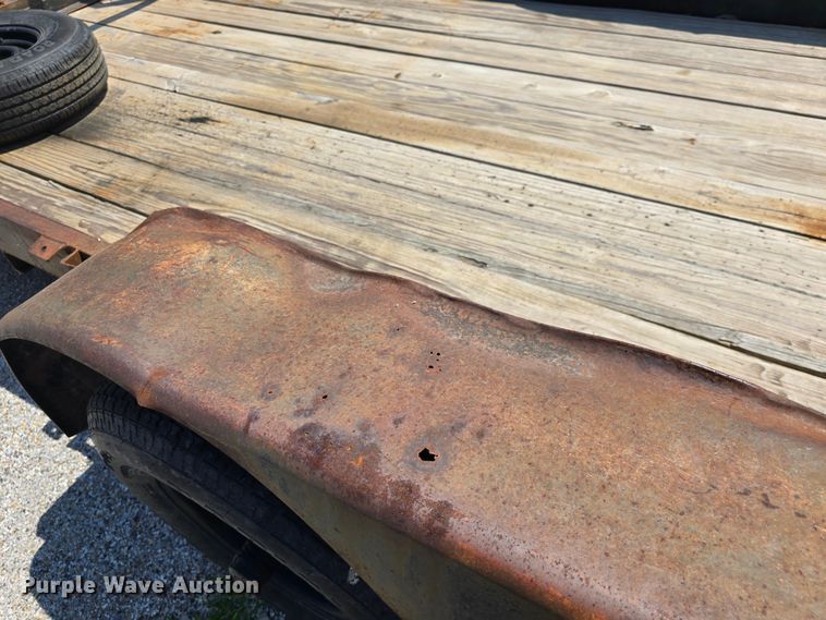 image for item EK6260 1994 Cronkhite  equipment trailer