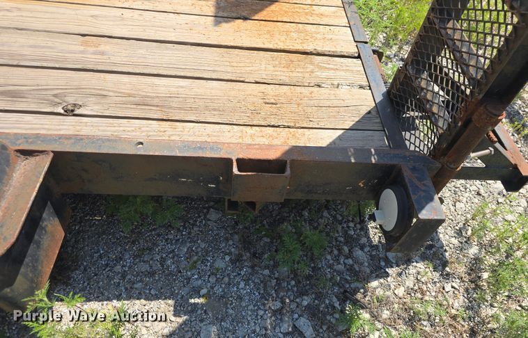 image for item EK6260 1994 Cronkhite  equipment trailer