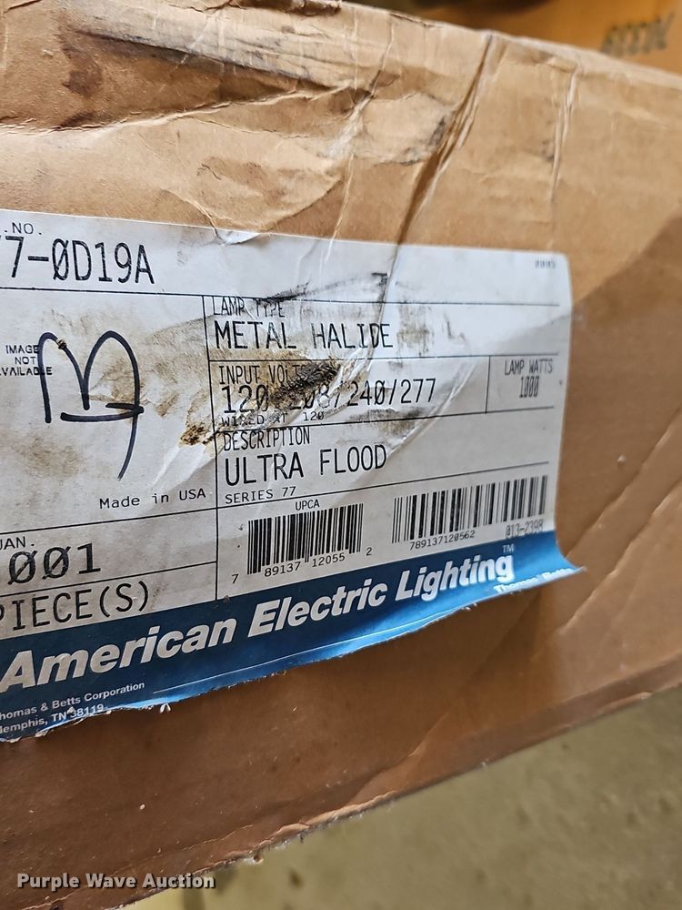 image for item EK6277 (2) Thomas & Betts American Electric Lighting lights