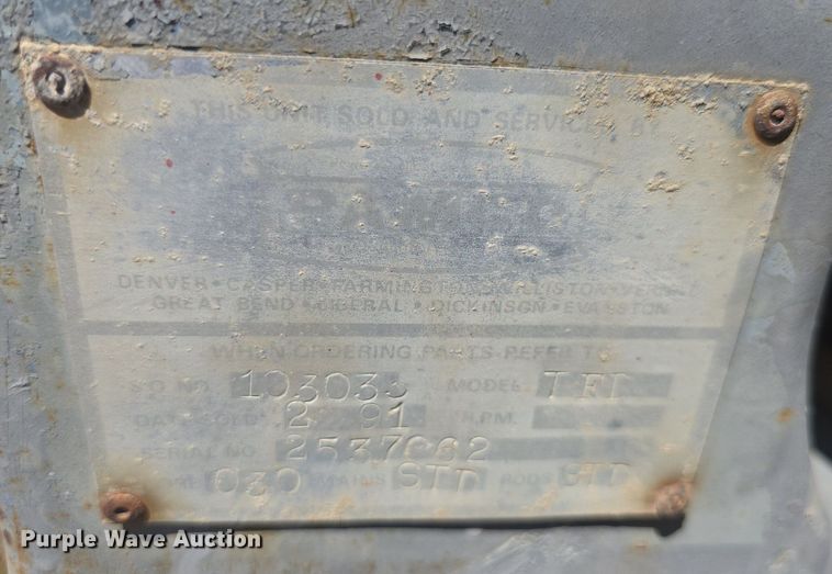 image for item EK6281 1991 Pamco TFD water pump