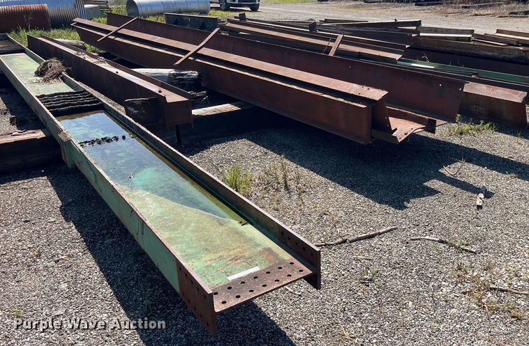 image for item EK8624 Approximately 15 steel I-beams
