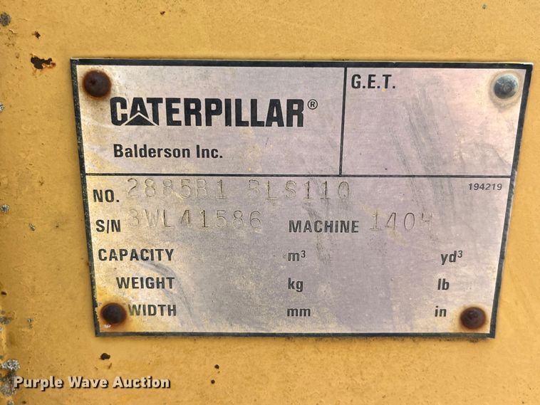 image for item EK8859 1997 Caterpillar  140H VHP motor grader