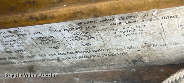 image for item EK8859 1997 Caterpillar  140H VHP motor grader