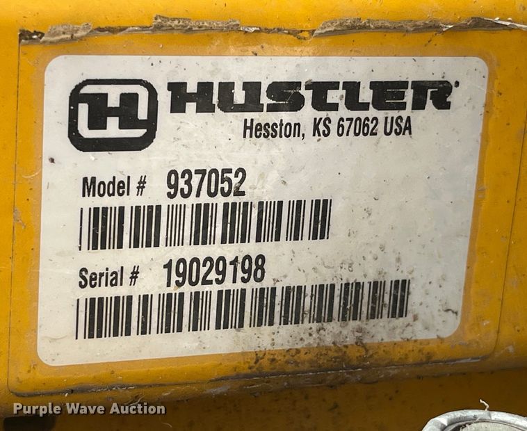 image for item EK8872 Hustler Super Z Hyperdrive ZTR lawn mower