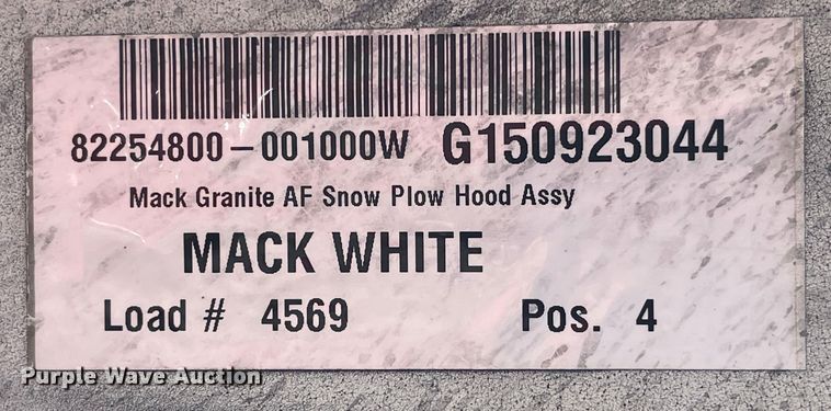 image for item EK8914 (2) truck hoods