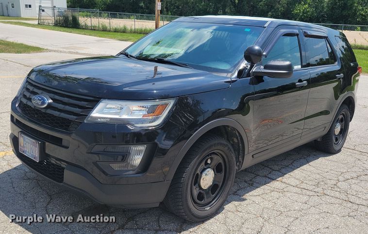 image for item KA9976 2016 Ford Explorer Police Interceptor SUV