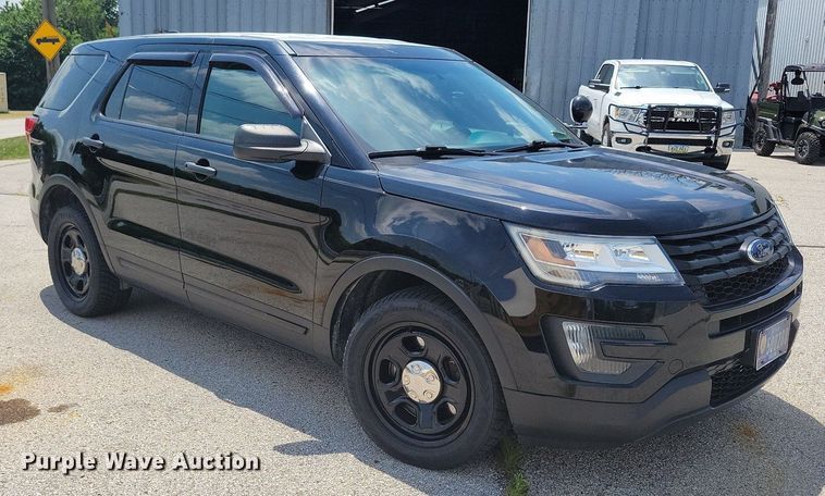 image for item KA9976 2016 Ford Explorer Police Interceptor SUV