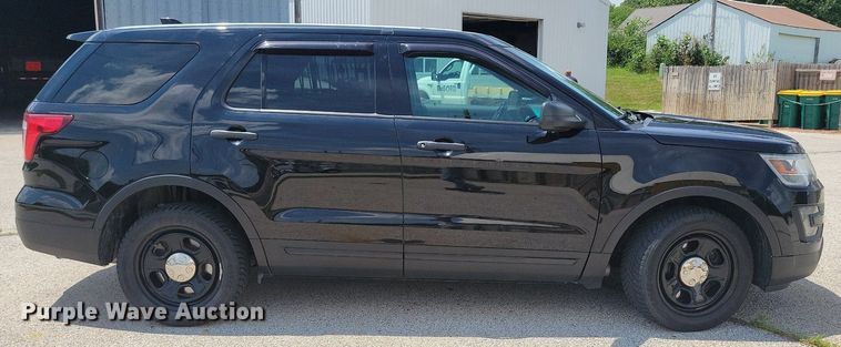 image for item KA9976 2016 Ford Explorer Police Interceptor SUV