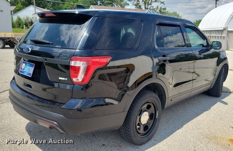 image for item KA9976 2016 Ford Explorer Police Interceptor SUV
