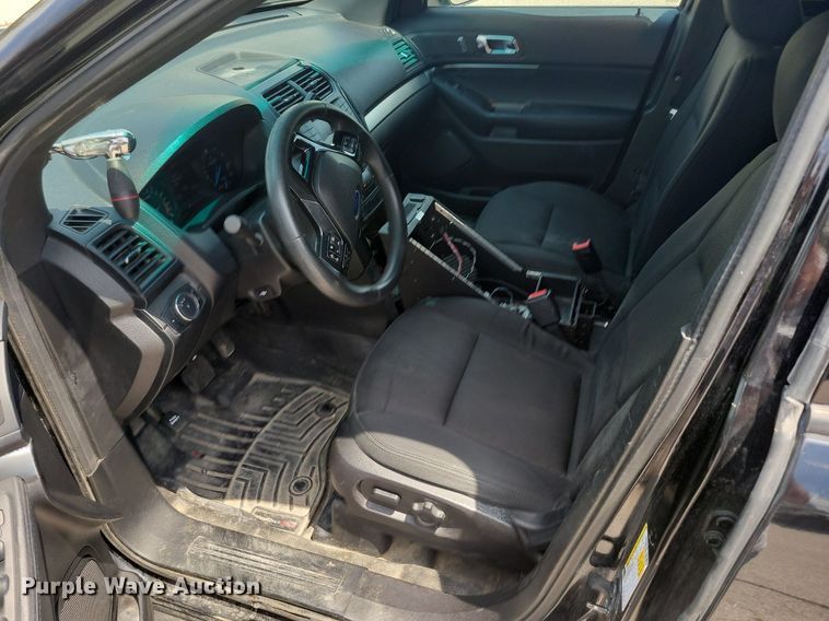 image for item KA9976 2016 Ford Explorer Police Interceptor SUV