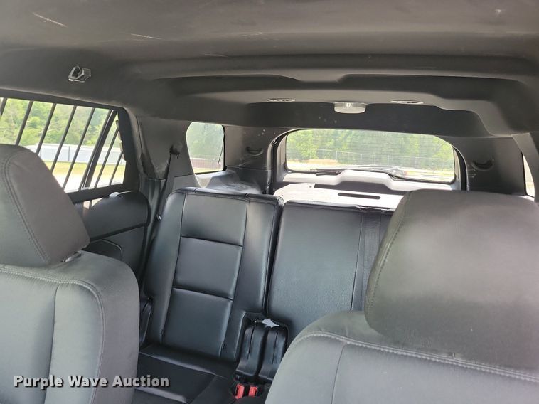 image for item KA9976 2016 Ford Explorer Police Interceptor SUV