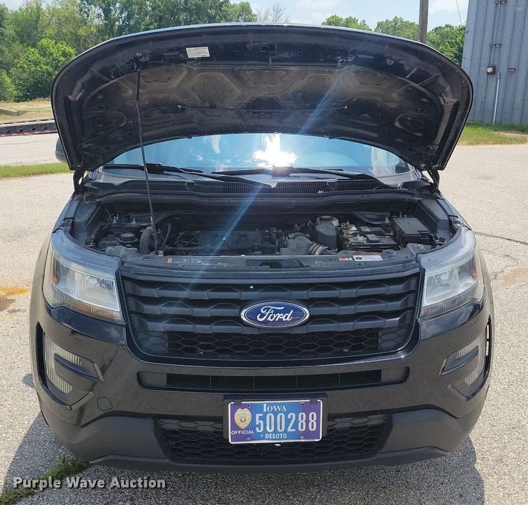 image for item KA9976 2016 Ford Explorer Police Interceptor SUV