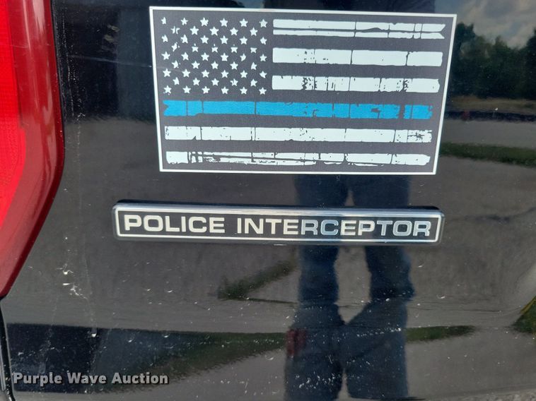 image for item KA9976 2016 Ford Explorer Police Interceptor SUV
