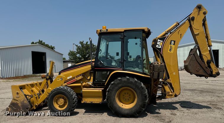 image for item LF9874 2001 Caterpillar  420D backhoe