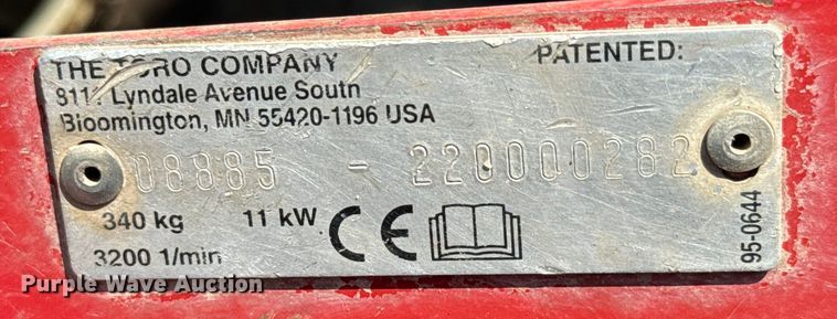 image for item LF9876 Toro Sand Pro 3020 bunker rake