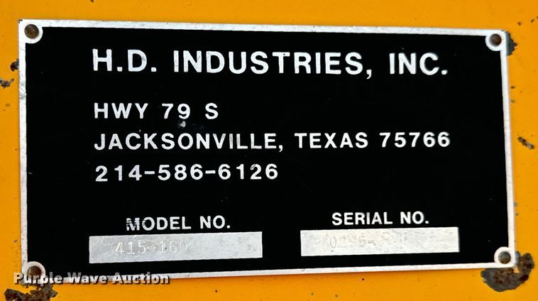 image for item LF9883 1995 Ford F800 pothole patcher truck