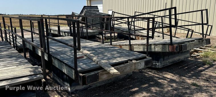 image for item LF9897 Approximately 150' of floating dock walkways