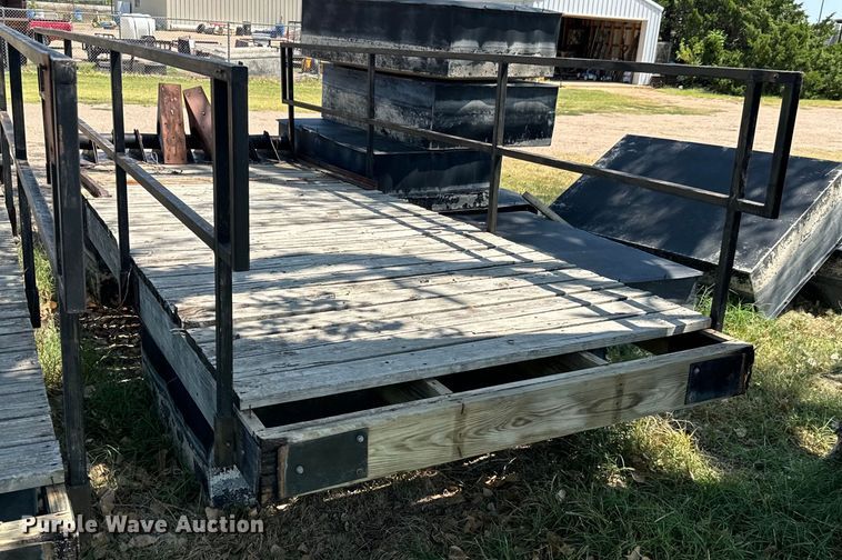 image for item LF9897 Approximately 150' of floating dock walkways