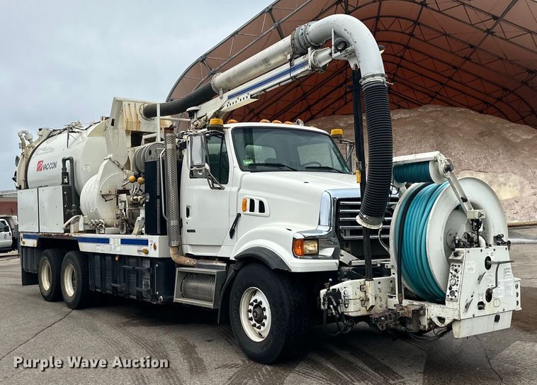 image for item LR9408 2008 Sterling  LT8500 sewer jetter truck