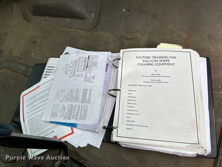 image for item LR9408 2008 Sterling  LT8500 sewer jetter truck