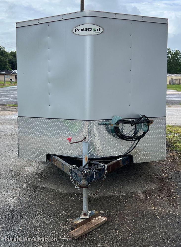 image for item LV9028 2012 Haulmark PPT7X14DT2 enclosed cargo trailer