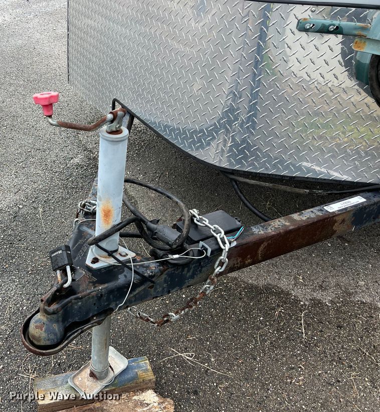 image for item LV9028 2012 Haulmark PPT7X14DT2 enclosed cargo trailer