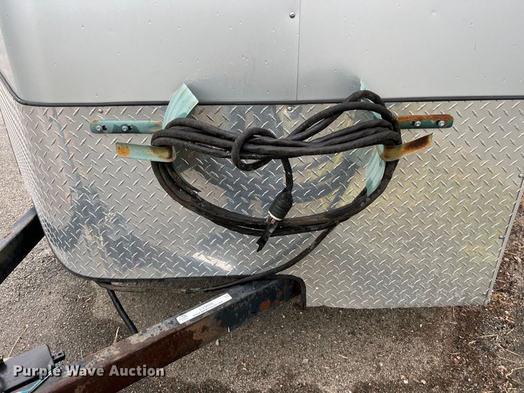 image for item LV9028 2012 Haulmark PPT7X14DT2 enclosed cargo trailer