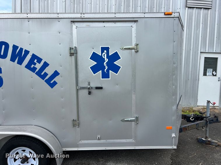 image for item LV9028 2012 Haulmark PPT7X14DT2 enclosed cargo trailer