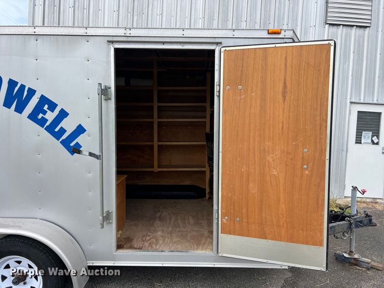 image for item LV9028 2012 Haulmark PPT7X14DT2 enclosed cargo trailer