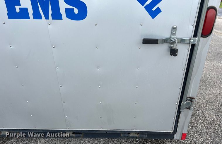 image for item LV9028 2012 Haulmark PPT7X14DT2 enclosed cargo trailer