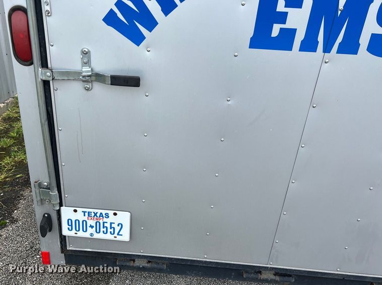 image for item LV9028 2012 Haulmark PPT7X14DT2 enclosed cargo trailer