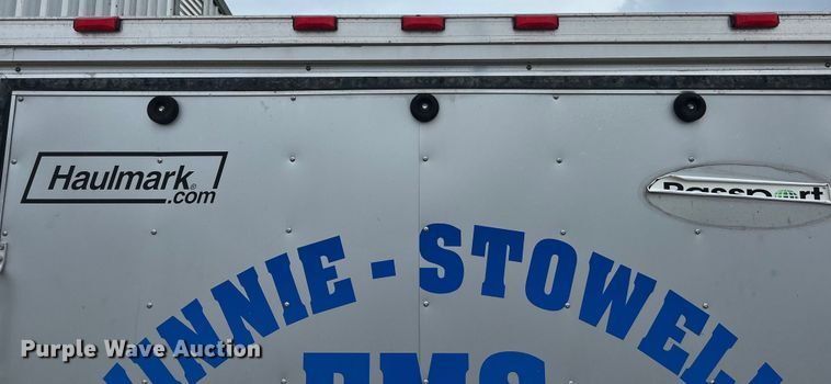 image for item LV9028 2012 Haulmark PPT7X14DT2 enclosed cargo trailer