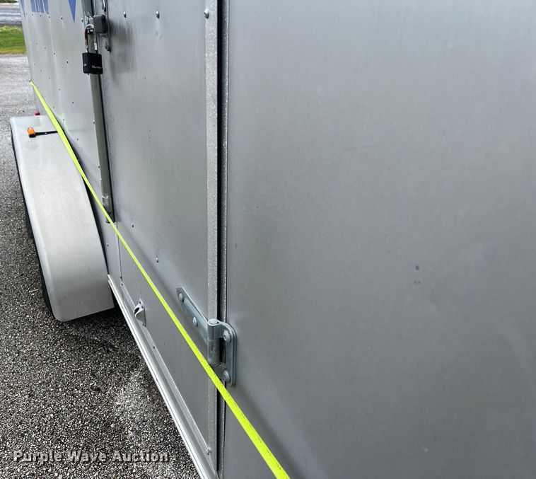 image for item LV9028 2012 Haulmark PPT7X14DT2 enclosed cargo trailer