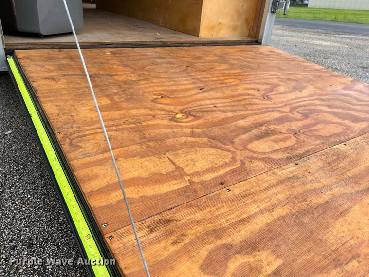 image for item LV9028 2012 Haulmark PPT7X14DT2 enclosed cargo trailer