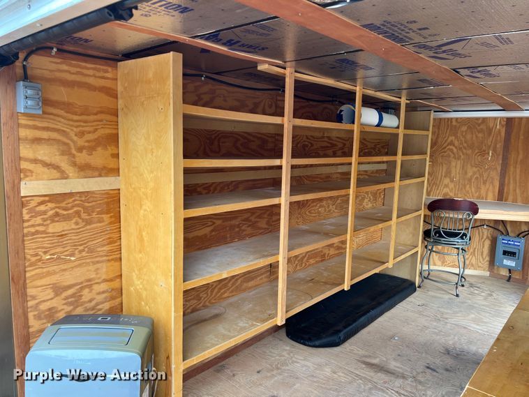 image for item LV9028 2012 Haulmark PPT7X14DT2 enclosed cargo trailer