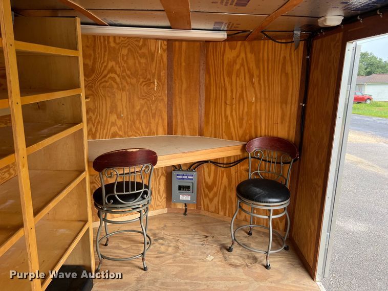 image for item LV9028 2012 Haulmark PPT7X14DT2 enclosed cargo trailer