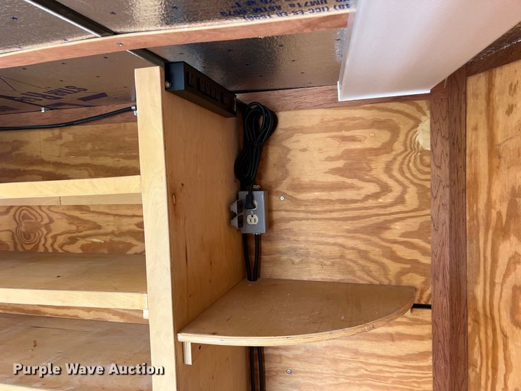 image for item LV9028 2012 Haulmark PPT7X14DT2 enclosed cargo trailer